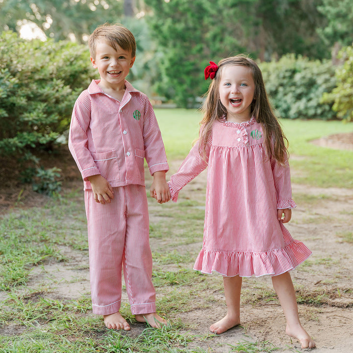 Sibling Matching Christmas Pajamas