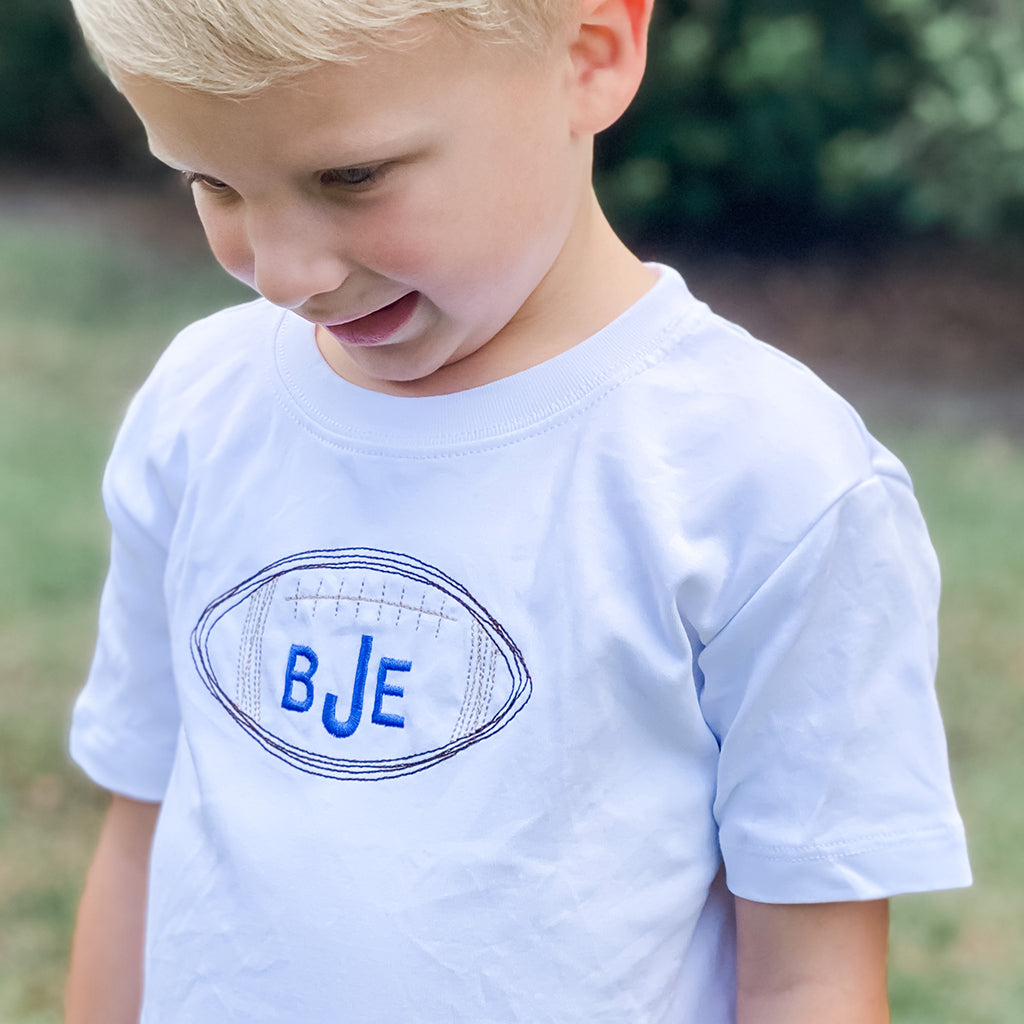 Boys Personalized Football Shirt