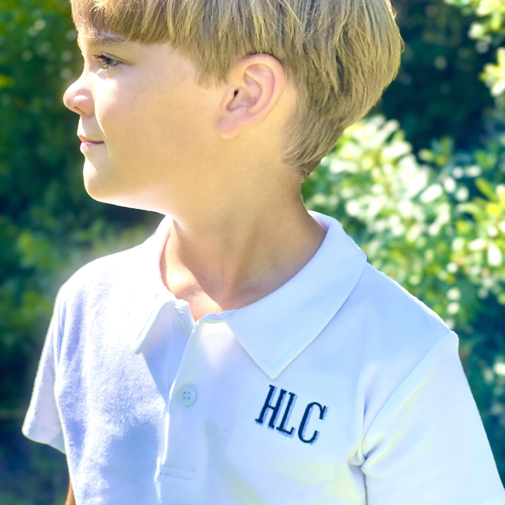 Boys Personalized Golf Shirt