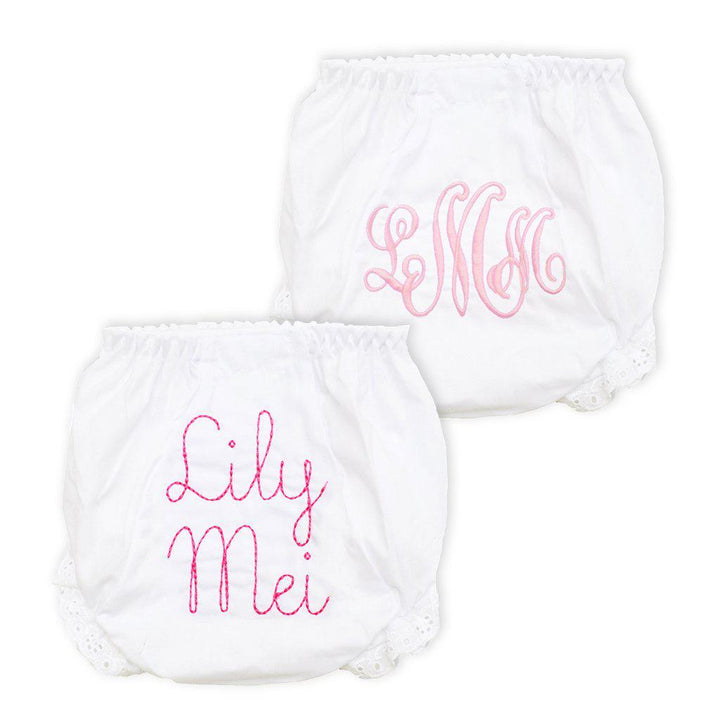 Monogrammed Diaper Cover Set